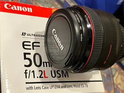 canon 50mm 1.2 l in All Categories in Canada | Kijiji Marketplaces
