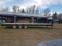 2014 32 foot gooseneck trailer good condition 15000