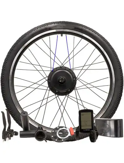 TigerWheel Geared Front Wheel Electric Bike Kit, View more