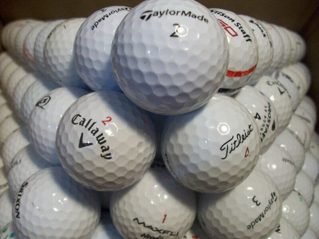 A1 BULK GOLF BALLS--50 NEAR-MINT GOLF BALLS MIX in Golf in Oshawa / Durham Region