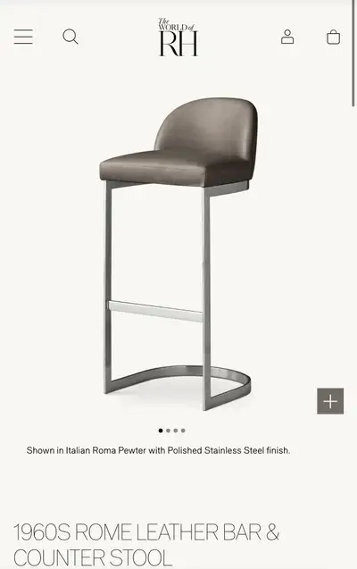 Restoration Hardware counter stools, View more