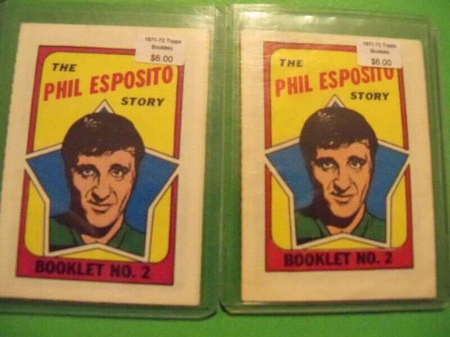 Vintage Hockey: 1971-72 Topps Player Booklets (Hull, Howe etc) in Arts & Collectibles in Bedford - Image 2