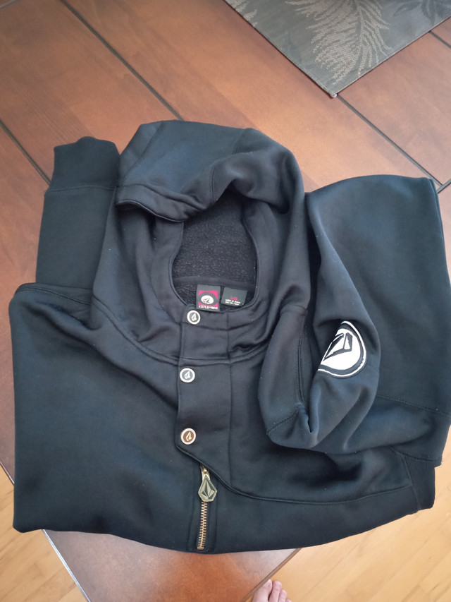 Hoodie VOLCOM noir large dans Hommes  à Longueuil/Rive Sud