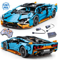 Technic Super Sports Car /w Remote Control- 100% Lego compatible