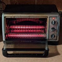 Black & Decker Toaster Oven *TOP HEATING ELEMENTS DON'T WORK*