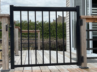 Metal  gate | Barrière de clôture en aluminium 