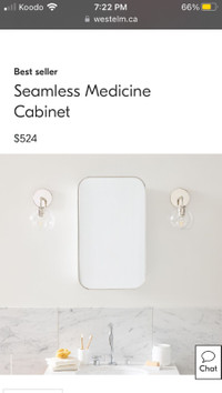 West Elm medicine cabinet