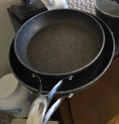 Heritage The Rock Frying Pans - 26 & 30 cm - Price is for both, View more
