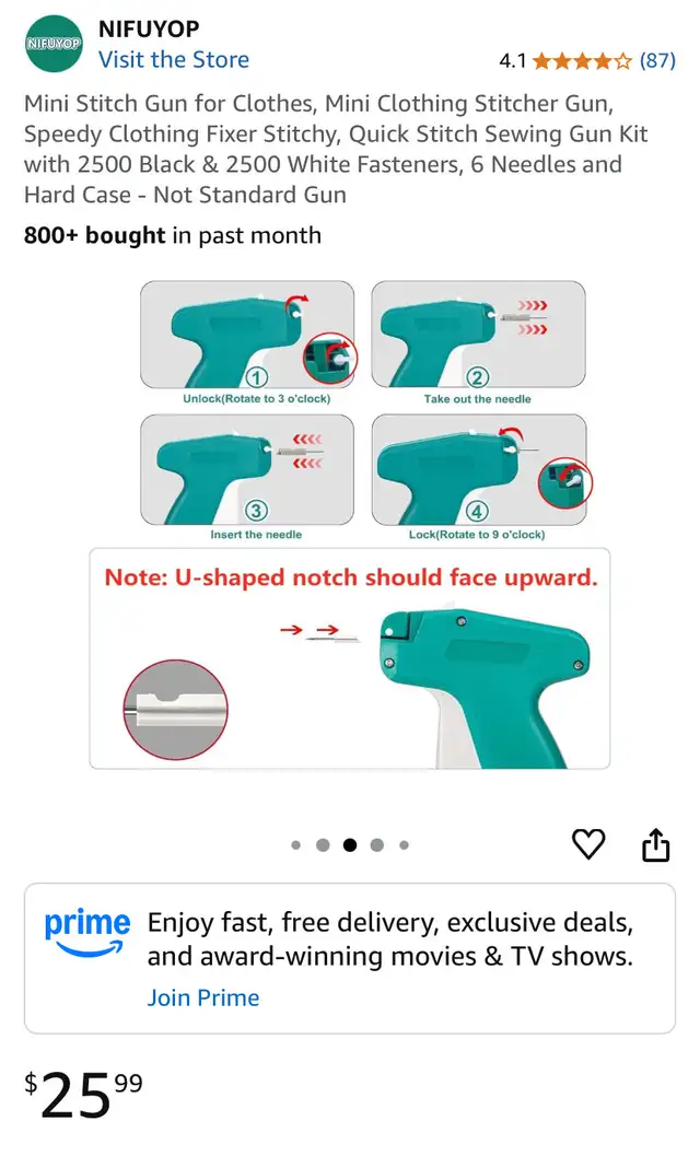 NIFUYOP Mini Stitch Gun63005666517505124