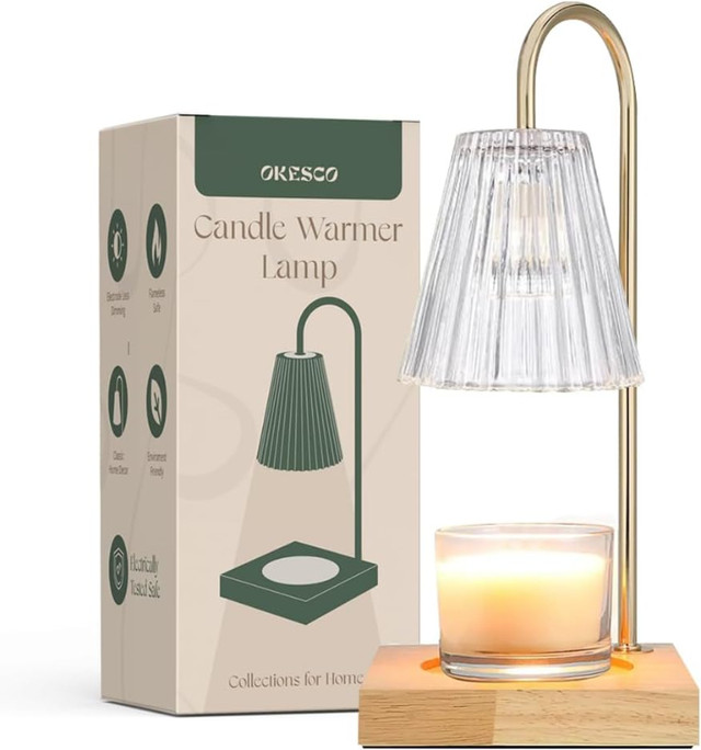 Candle Warmer Lamp with Timer - with 2 Bulbs - Brand New in Hobbies & Crafts in Oakville / Halton Region