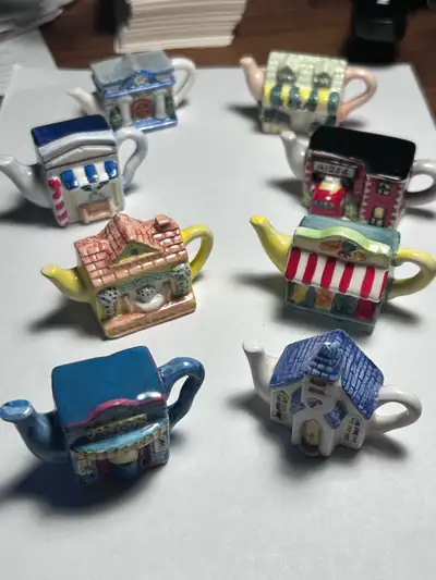Red Rose Tea Roseville Buildings Complete Set 1997, View more