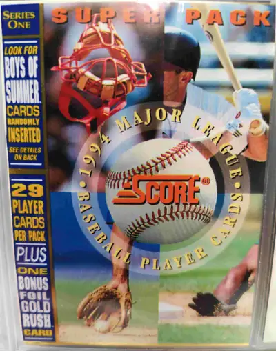 1994 Score Baseball Cards (Complete Base Set), View more