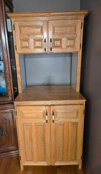 Microwave cabinet 