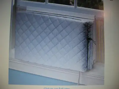 NEW COVER FOR INDOOR WINDOW AIR CONDITIONER., View more