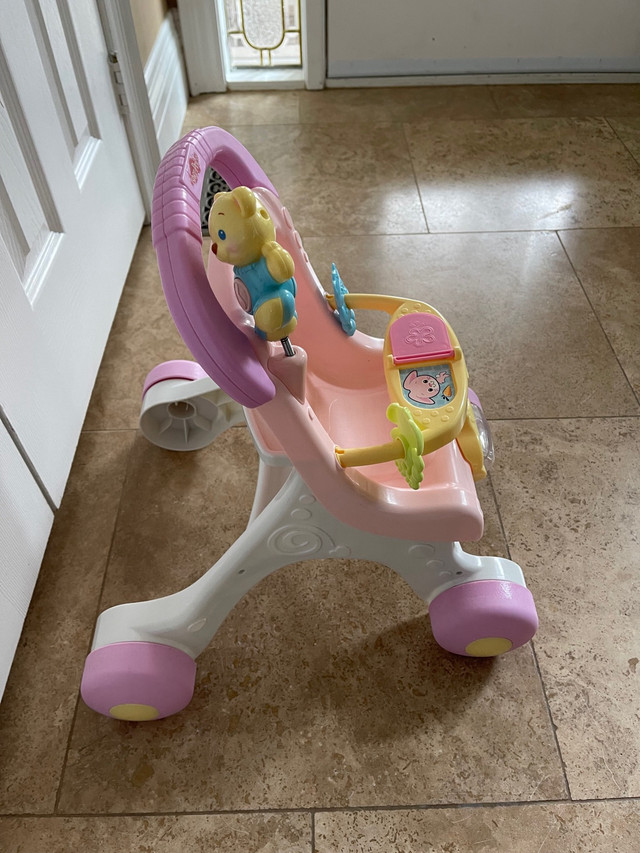 Fisher-Price Brilliant Basics Stroll-Along Walker in Playpens, Swings & Saucers in Oakville / Halton Region - Image 2