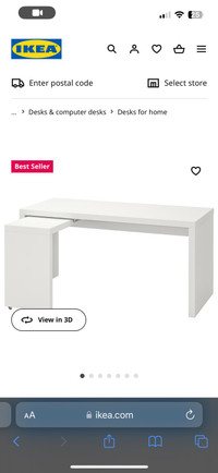 IKEA Malm desk