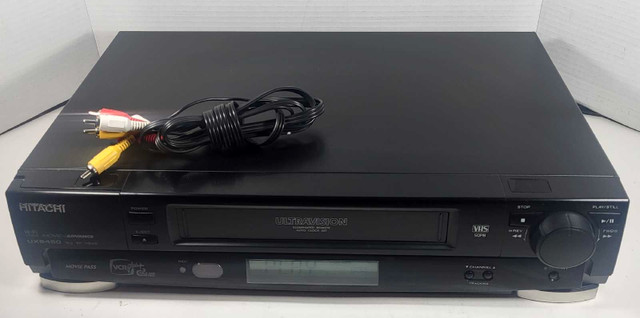 Hitachi VT-UX6450A Ultravision VCR+ 4-Head VHS HI-FI Stereo  in General Electronics in Oshawa / Durham Region - Image 4