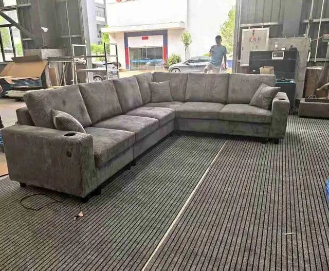 Branded Sectional Sofa | Available For Good Rest & Sleep | Sale  in Couches & Futons in Kingston - Image 2