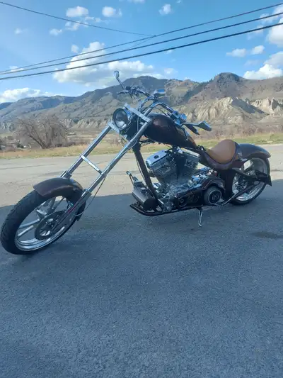 2020 Custom U-Built motorcycle. Hand built bike has Southside Cycles frame that was modified with a...