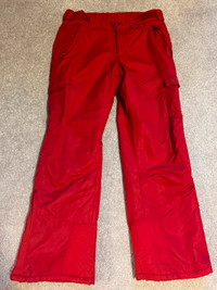 Red Ski Pants/ Snow Pants