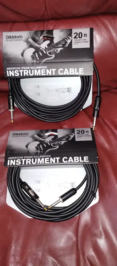 Cables MANY : Instrument / Mic . RCA etc - BRAND NEW NEUFPro, View more