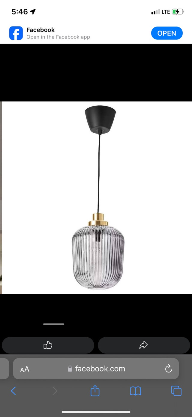 Ceiling Pendant Lamp light fixtures in Electrical in City of Halifax - Image 3