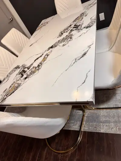 Modern Dining Table Set  (Table + 6 Chairs), View more