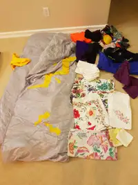 USED Material/fabric Pieces - Sewing Projects
