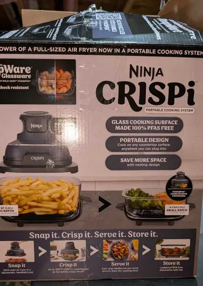 Ninja Crispi Portable Cooking System, View more