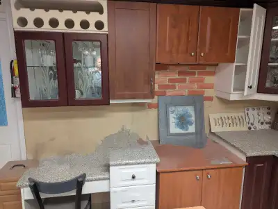 Reno showroom cabinets for sale. These are showroom cabinets in good condition, ready for a new home...