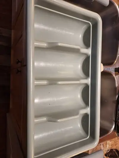 I have three of these cutlery bins. Good buy for restaurants, or to organize your toys, electronics,...