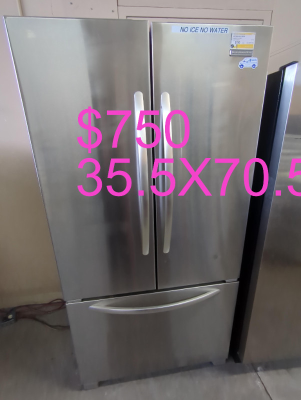 !! Stainless Steel Fridges !! Friday & Saturday Only in Refrigerators in Edmonton - Image 3