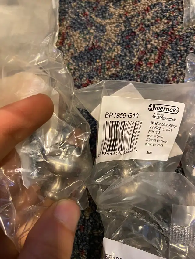 Cabinet Knobs silver grey64203151831298121