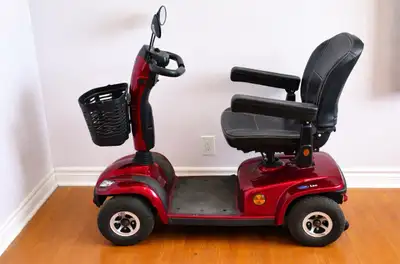 Like new Invacare Leo 4-wheel mobility scooter — barely used and in excellent condition. This scoote...