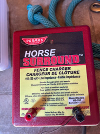 Parmak horse surround fence charger 