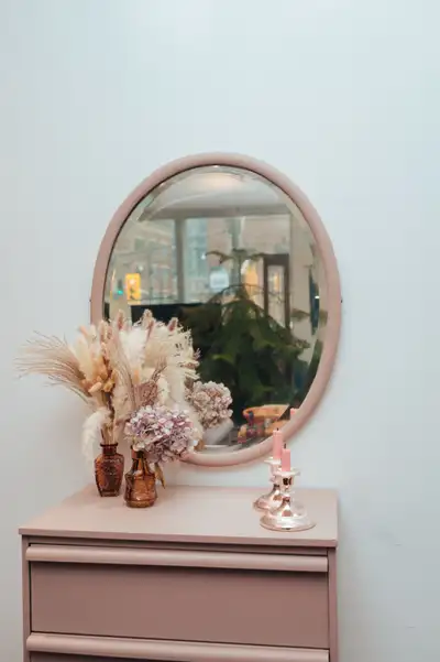 Oval Blush Mirror, View more