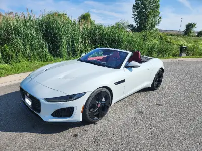 Rare 2021 Jaguar F-Type Convertible P300 No More F-Types Being Made. Like New, Still Under Warranty...