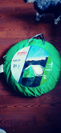 Coleman 2 person pop up tent