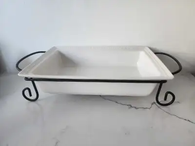 White Serving Dish set, View more