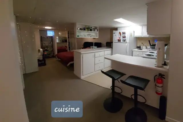1er août * 3 1/2 chauffé/éclairé * dans St-Sacrement in Long Term Rentals in Trois-Rivières - Image 3