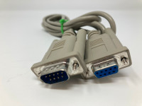 DB9 RS232 Serial Extension Male to Female Cable