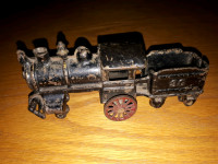 Cast iron antique Steam train locomotive