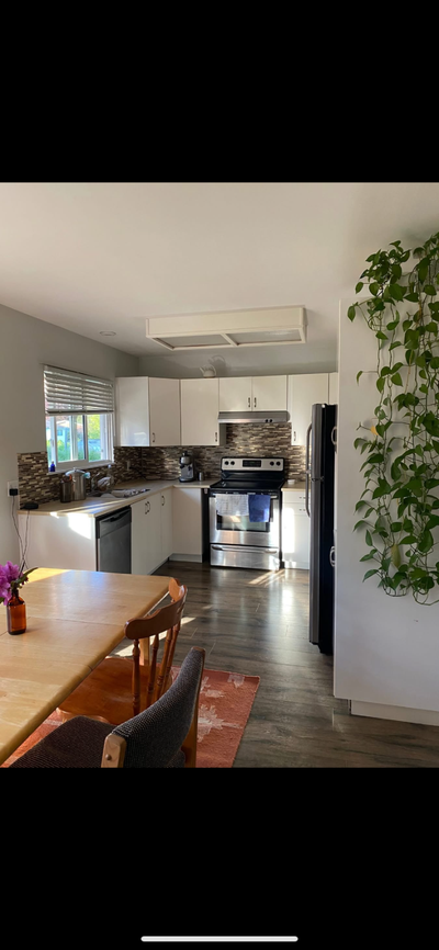 3-bedroom unit for rent from May 1. Full bath, big kitchen and separate living room. huge backyard w...