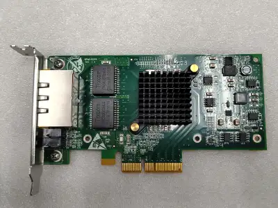 Silicom PE2G2I35 Dual Port 1GbE RJ45 PCIe Adapter Card LP, View more