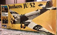 MPC Junkers JU-52 German military transport aircraft 1/72-scale