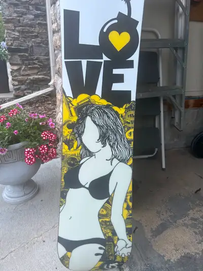 burton love snowboard 2008 Vapor Burton Love Snowboard 09 with