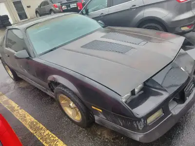 Van Nuys, California built / IROC-Z Camaro, G92 / L98 Performance Package. This car needs some work...