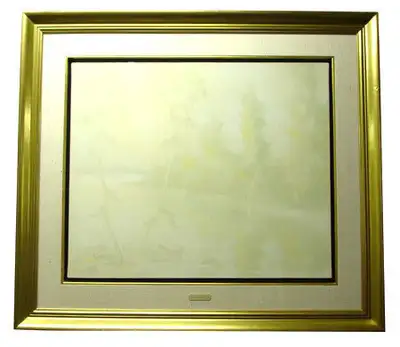 Gilles GINGRAS Artiste Canadien - Rivière du Nord - 1985, View more