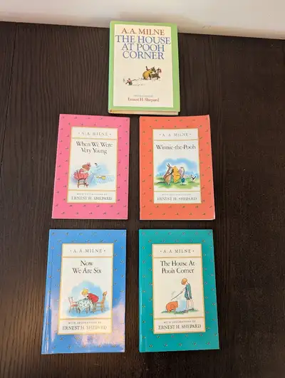 Stories by A. A. Milne - one hardcover, others paperback, View more