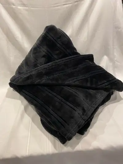 Black Plush Blanket, View more